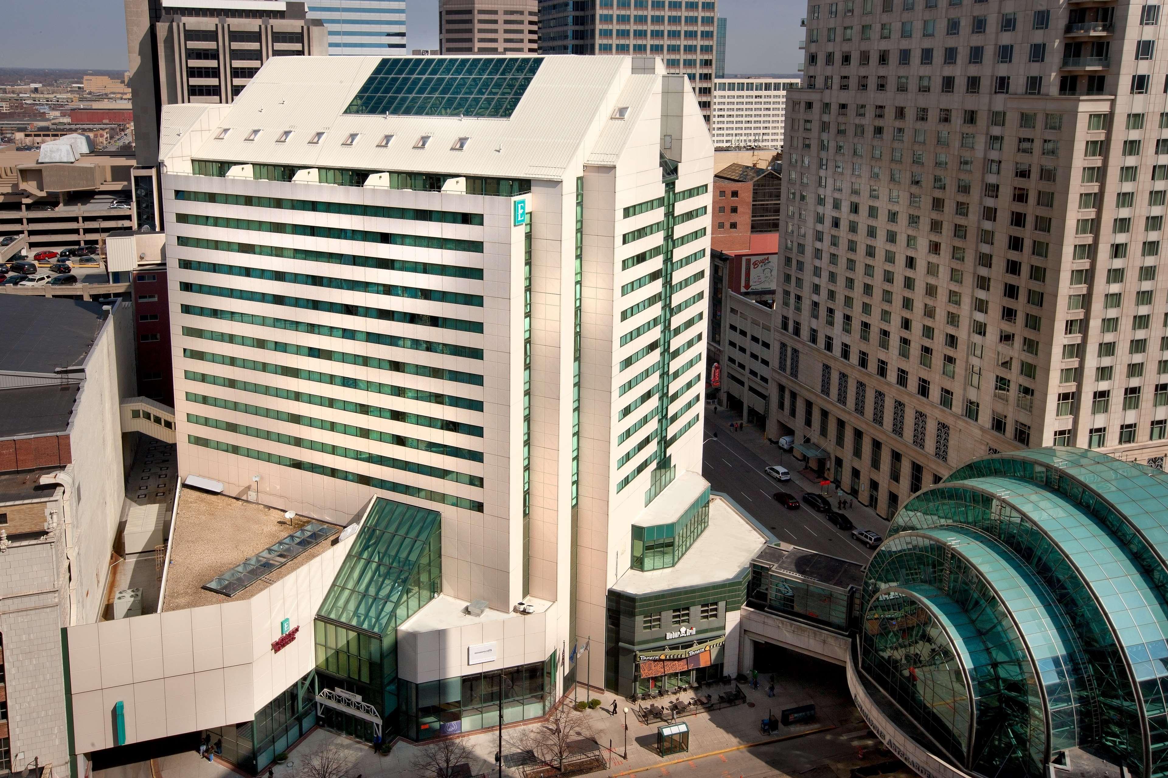 Embassy Suites By Hilton Indianapolis Downtown Bagian luar foto