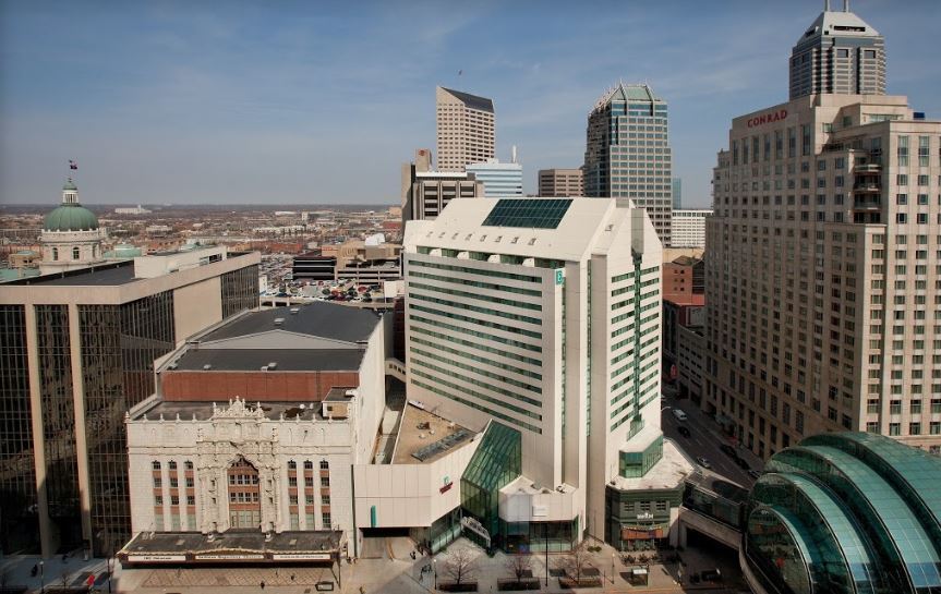 Embassy Suites By Hilton Indianapolis Downtown Bagian luar foto