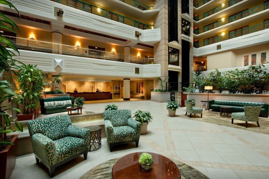 Embassy Suites By Hilton Indianapolis Downtown Bagian luar foto